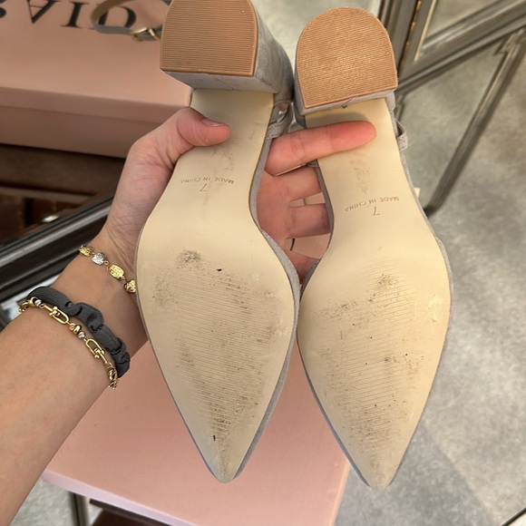 RAID Katy gray block heeled shoes - Picture 7 of 7